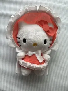 サンリオ ハローキティ カラフルボンネットマスコット 赤
