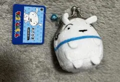 プライズ品 クレヨンしんちゃん シロ おてがま がま口ポーチ