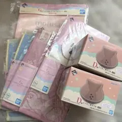 一番くじ　mofusand にゃんこ型ボウル 2個 ハンドタオル