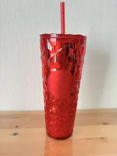 スターバックス ストロータンブラー　赤　新品未使用　★袋付き★