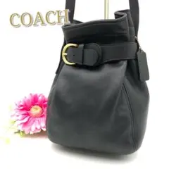 ✨極美品✨オールドコーチ ベルテッドポーチ ショルダーバッグ USA製 レザー