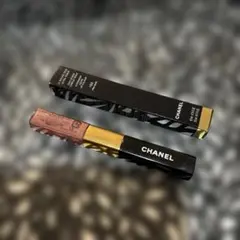 CHANEL ルルージュデュオウルトラトゥニュ186 ピンクヌード　1度使用