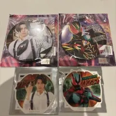 仮面ライダーゼッツ 缶バッジ ステッカー ゼッツ エクスドリーム 万津莫
