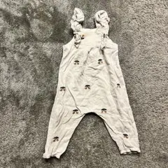 ZARA キッズ チェリー刺繍 ロンパース 86cm フリル