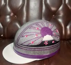 キャップ型ヘルメット　旭日　日章 キャップ型ヘルメット 旭日 日章