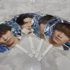 SnowMan 向井康二　渡辺翔太　深澤辰哉　目黒蓮　うちわ未開封