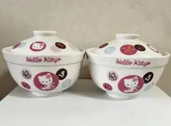Hello Kitty ハイビスカスキティ　ロコモコどんぶり大2個 Hello Kitty ハイビスカスキティ どんぶり大2個