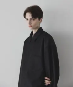 remer loose ZERO denim over shirt jacket