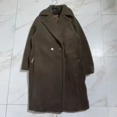 23AW♡lelill ボアコクーンコート テディベア ウール　極暖 38 完売