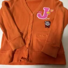 sisterJENNI シスタージェニー　140 　トレーナー生地　オレンジ