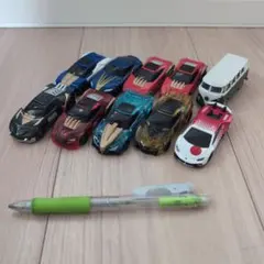 ミニカーセット 10台 スポーツカー バン