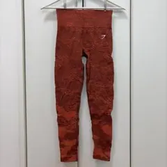 Gymshark 迷彩柄オレンジレギンス