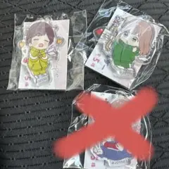 ジャージちゃん　じゃーじくん　JOYNET アクリルキーホルダー 2個セット