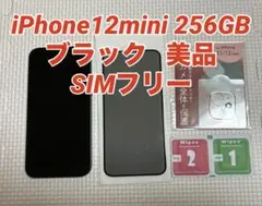 iPhone 12 mini 256GB ブラック SIMフリー 美品