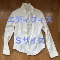 ÉDIFICE (エディフィス) ホワイトストライプ長袖シャツ