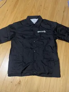 gravis ブラック ナイロンジャケットＬ