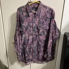 送料込　gent’s 古着　柄シャツ