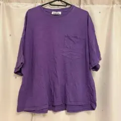 BASQUE magenta ポケットTシャツ パープルのサムネイル