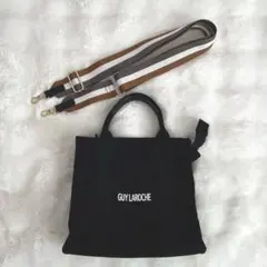 GUYLAROCHE ギラロッシュ トートバッグ ショルダーバッグ 2way 黒