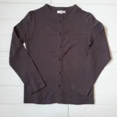 【F.O.U】 ダークブラウン カーディガン 150サイズ