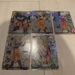 コミパラ　孫悟空 5枚セット