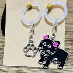 フレンチブルドック　アンブレラマーカー　チャーム　めじるしアクセサリー