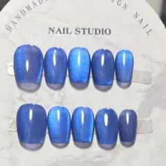 No. 28 ジェルネイルチップ 現品 マグネットネイルチップ キラキラ