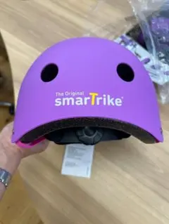 新品未使用☆スマートトライク ヘルメット プロテクションセット パープル