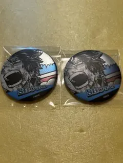 僕のヒーローアカデミア　ヒロアカ　轟焦凍 デコレクション缶バッジ　2個セット