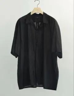 comoli 26SS カディコットン半袖オープンカラーシャツのサムネイル