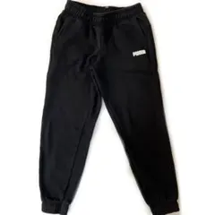 PUMA 黒　ブラック スウェットパンツ 152cm（150cm）プーマ