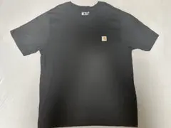 ☆carhartt カーハート☆ポケット付き半袖Tシャツ☆ブラック☆M