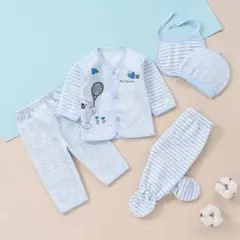 新生児冬服5点セット（3～6kg）
