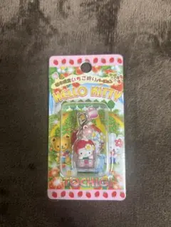 キティ　栃木限定　いちご狩りバージョン　根付け　ストラップ　2006 5 ハローキティ - ご当地キティ 根付け 栃木限定 いちごの通販 by