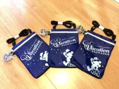 【未使用】ディズニーバケーションパッケージ特典ショルダーバッグ　3個セット