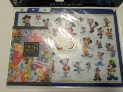 【未開封】ディズニーランド 周年グッズ♡クリアファイル&ガーランド♡まとめ売り