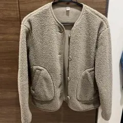 UNIQLO ボアジャケット S ベージュ