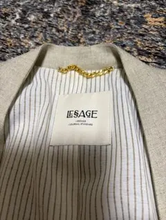 L'essageアイアスダブルブレステッドジャケットのサムネイル