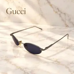 GUCCI Silver Metal Archive Sunglasses
