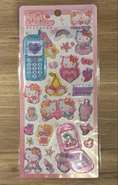 平成はっぴーフォン ステッカー ハローキティ