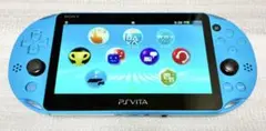 『中古』PSVita PCH-2000本体のみ アクアブルー