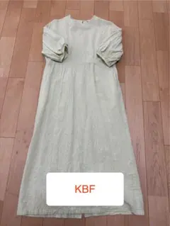 値下げ可能 美品 KBF ワンピース MIST GREEN サイズF