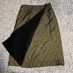 巻きスカート 防寒