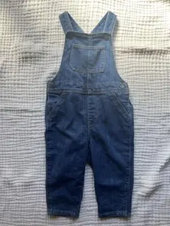 デニムオーバーオール 80