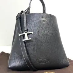【美品】TOD'S 2way Tタイムレス マイクロ ハンドバッグ 袋付