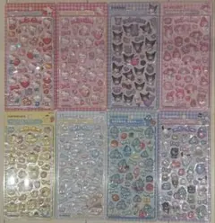 【正規品】サンリオ 第二弾 ボンボンドロップシール 8種 コンプ 第2弾