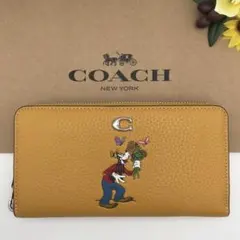 2025年最新】コーチ×ディズニーコラボ 長財布 グーフィーの人気