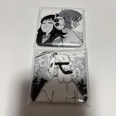 鬼滅の刃 スクエア缶バッジ お楽しみくじ ダイニング 錆兎 真菰