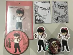 BLEACH 阿散井恋次 東京タワー RED° シルバーカード ラメキラ缶バッジ