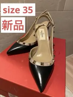 【新品未使用】バレンティノ　ミュール　スタッズ付き